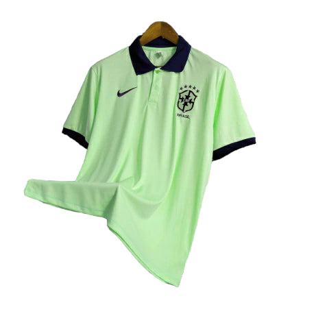 Camisa do Brasil 23/24 - Torcedor Masculina - Polo / Verde - Manto Elegante