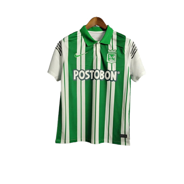 Camisa Atlético Nacional I (Home) 22/23 - Torcedor Masculina - Verde e Branco - Manto Elegante