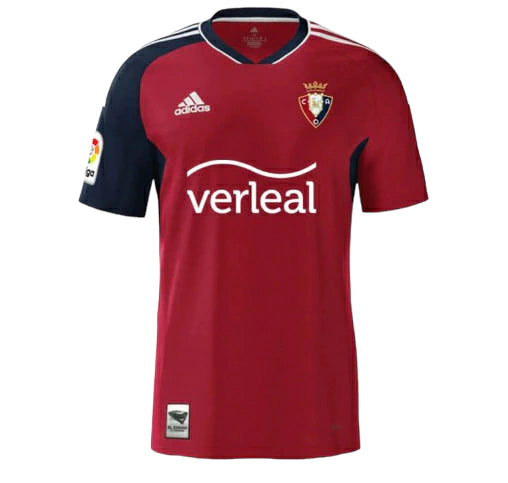 Camisa Osasuna I (Home) 22/23 - Torcedor Masculina - Vermelho - Manto Elegante