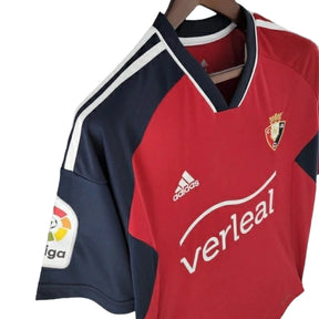 Camisa Osasuna I (Home) 22/23 - Torcedor Masculina - Vermelho - Manto Elegante