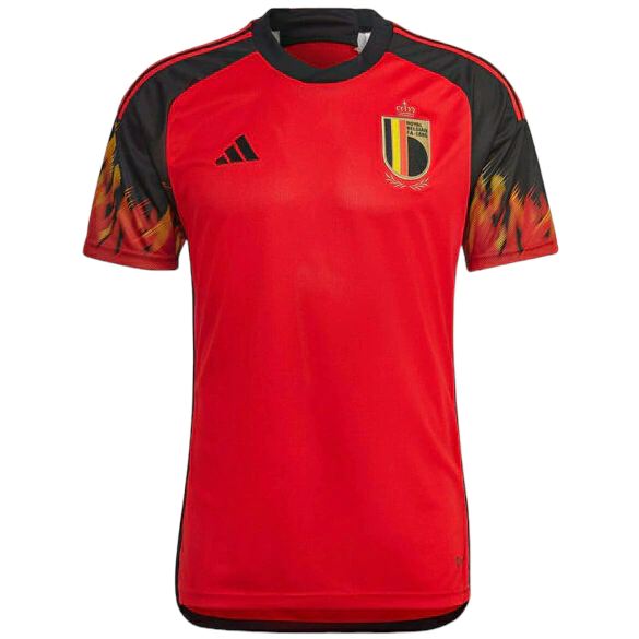 Camisa Seleção da Bélgica I (Home) 2022 - Torcedor Masculina - Vermelho - Manto Elegante