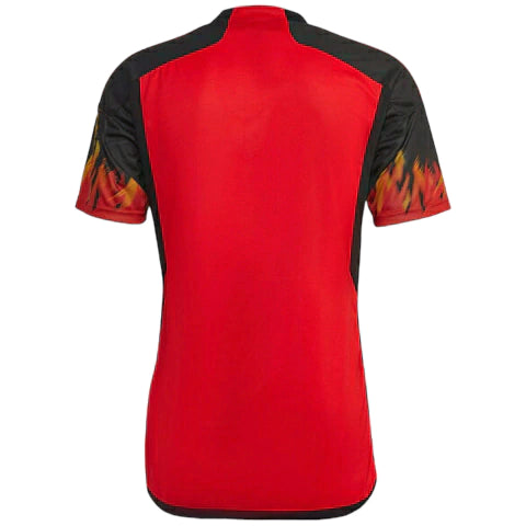 Camisa Seleção da Bélgica I (Home) 2022 - Torcedor Masculina - Vermelho - Manto Elegante