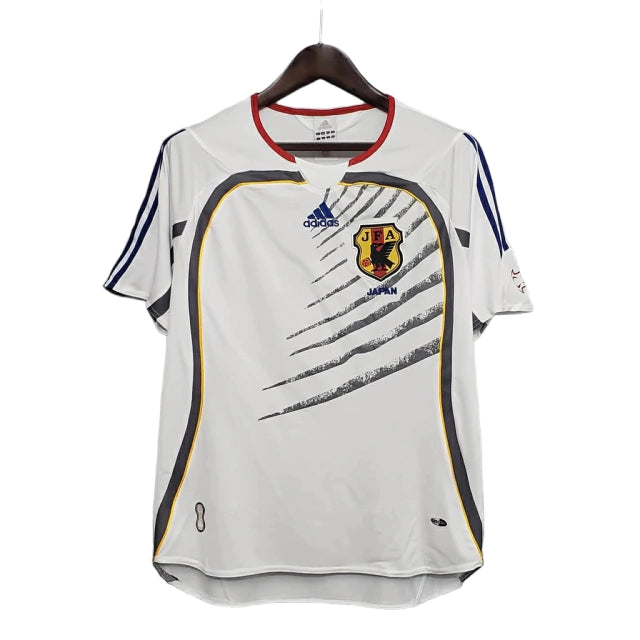 Camisa Retrô Seleção do Japão II (Away) 2006 - Torcedor Masculina - Branco