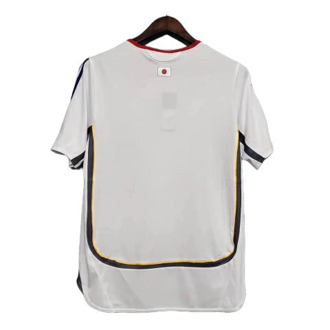 Camisa Retrô Seleção do Japão II (Away) 2006 - Torcedor Masculina - Branco