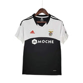 Camisa Retrô Benfica I (Home) 2013 - Torcedor Masculina - Branco e Preto