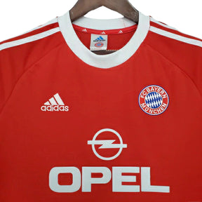 Camisa Retrô Bayern de Munique I (Home) 2000 - Torcedor Masculina - Vermelho