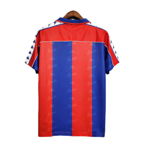 Camisa Retrô Barcelona I (Home) 1992 - Torcedor Masculina - Vermelho e Azul - Manto Elegante