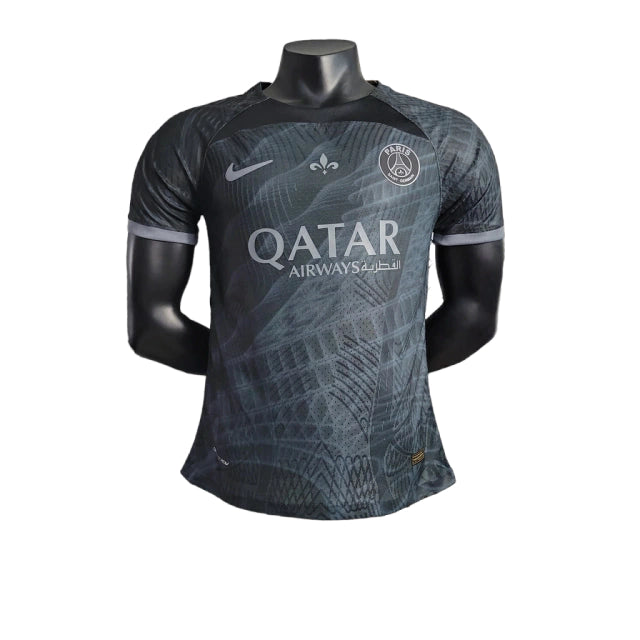 Camisa PSG Edição Especial 23/24 - Jogador Masculina - Preto