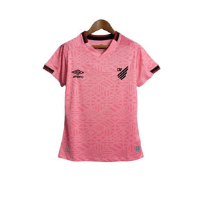 Camisa Athletico Paranaense Outubro Rosa 22/23 - Torcedor Feminina - Rosa - Manto Elegante