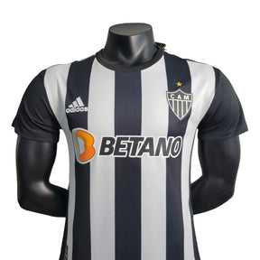 Camisa Atlético Mineiro I 23/24 - Jogador Masculina - Preto e Branco