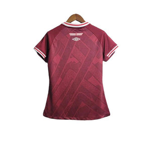 Camisa Fluminense III 22/23 - Torcedor Feminina - Vinho - Manto Elegante