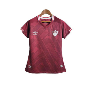 Camisa Fluminense III 22/23 - Torcedor Feminina - Vinho - Manto Elegante