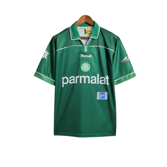 Camisa Retrô Palmeiras Edição Especial 100 Anos - Torcedor Masculina - Verde - Manto Elegante