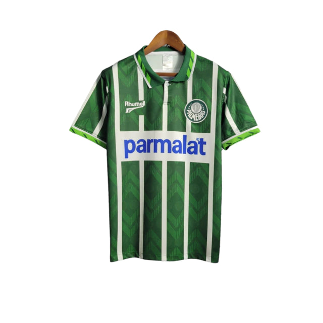 Camisa Retrô Palmeiras I 1996 - Torcedor Masculina - Verde - Manto Elegante