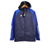 Jaqueta Corta-Vento Cruzeiro 23/24 - Masculina - Azul