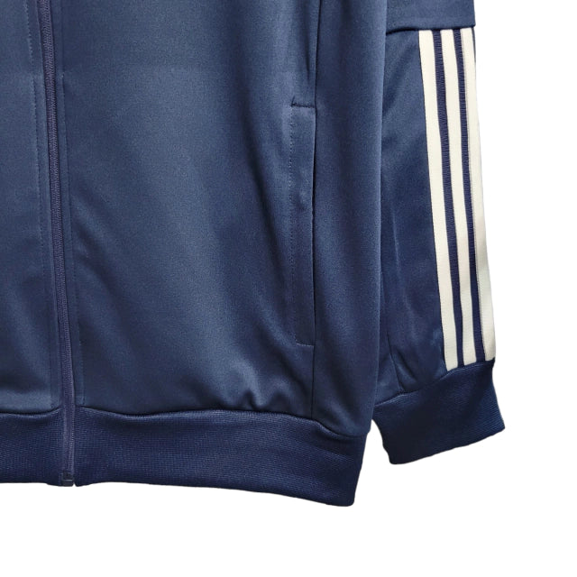 São Paulo 23/24 Jacket - Men's - Beige | Gold Embroidered Shield 