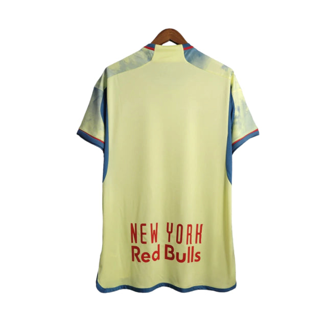 Camisa RB New York I (Home) 23/24 - Torcedor Masculina - Amarelo - Manto Elegante