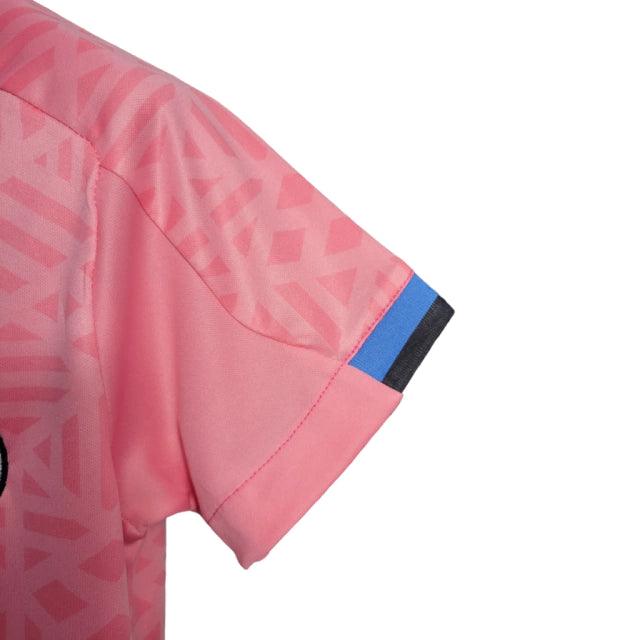 Camisa Grêmio Outubro Rosa 22/23 - Torcedor Feminina - Rosa - Manto Elegante