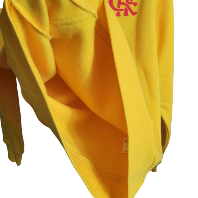 Jaqueta de Moletom Flamengo 23/24 - Unissex - Amarelo - Manto Elegante