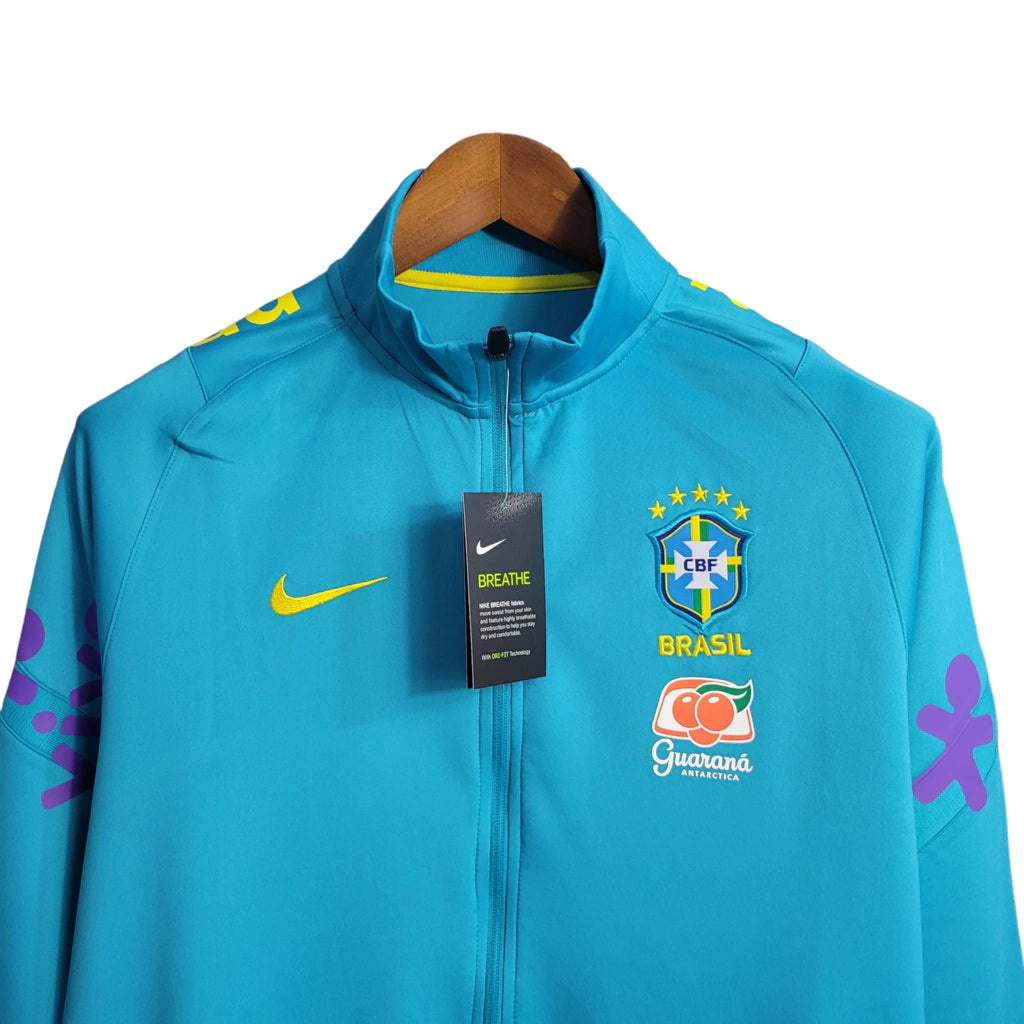 Jaqueta Brasil 22/23 - Masculina - Azul - Manto Elegante