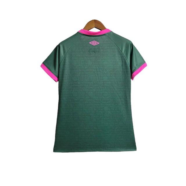 Camisa Fluminense III 23/24 - Torcedor Feminina - Verde - Manto Elegante