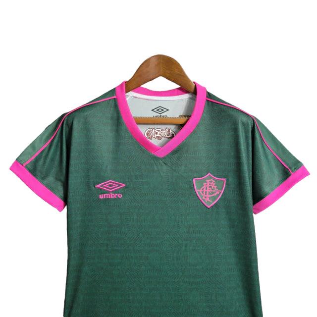 Camisa Fluminense III 23/24 - Torcedor Feminina - Verde - Manto Elegante