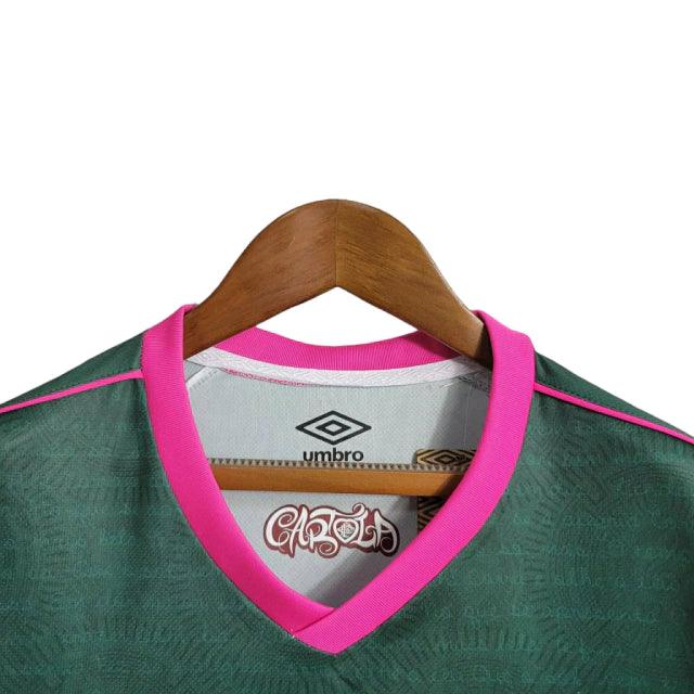 Camisa Fluminense III 23/24 - Torcedor Feminina - Verde - Manto Elegante