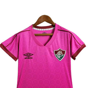 Camisa Fluminense Outubro Rosa 23/24 - Torcedor Feminina - Rosa - Manto Elegante