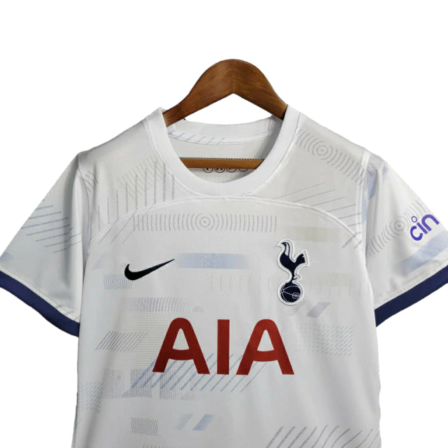 Camisa Tottenham I (Home) 23/24 - Torcedor Feminina - Branco - Manto Elegante