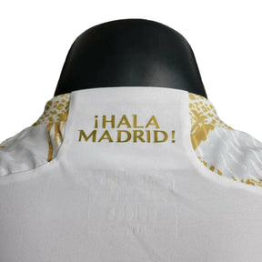 Camisa Real Madrid Edição Especial 23/24 - Jogador Masculina - Branco e Dourado