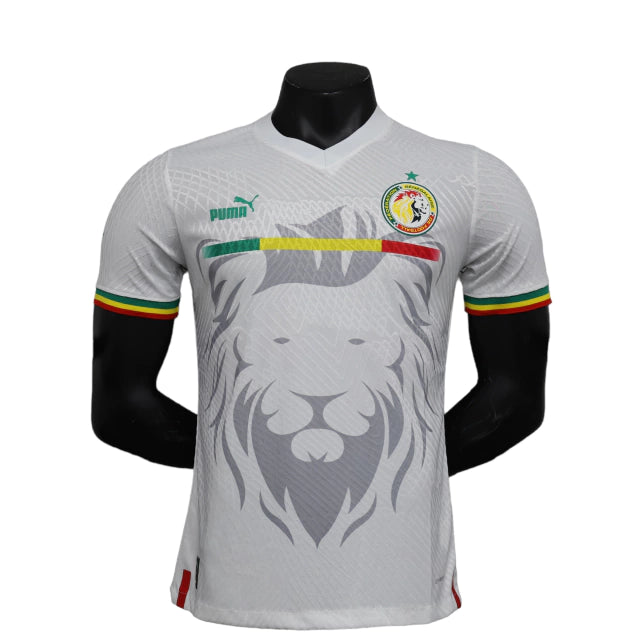 Camisa Seleção do Senegal I (Home) 23/24 - Jogador Masculina - Branco - Manto Elegante