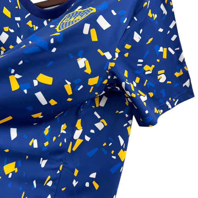 Camisa de Treino Boca Juniors 23/24 - Torcedor Masculina - Azul - Manto Elegante