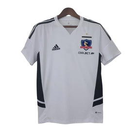 Camisa de Treino Colo-Colo 22/23 - Torcedor Masculina - Branco - Manto Elegante