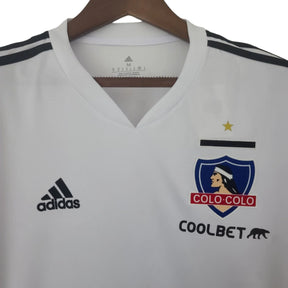 Camisa de Treino Colo-Colo 22/23 - Torcedor Masculina - Branco - Manto Elegante