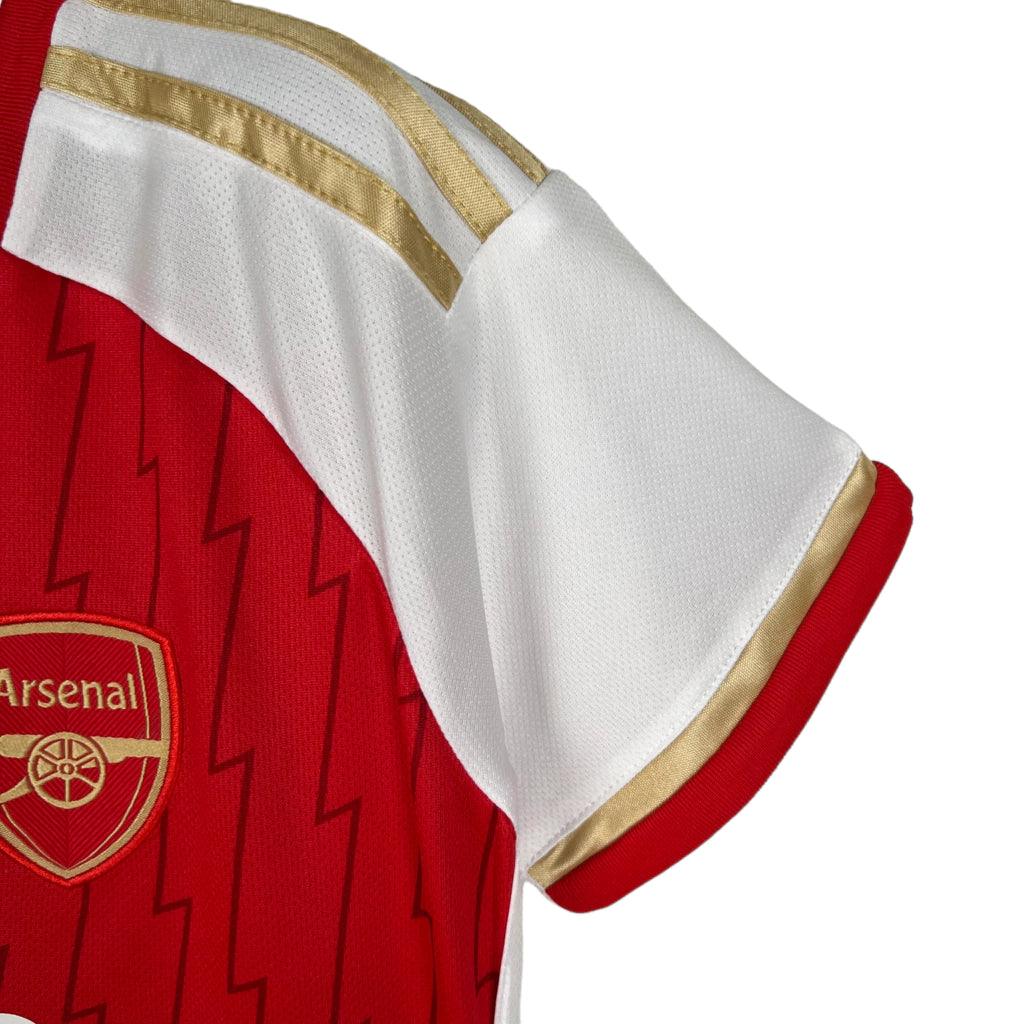 Camisa Arsenal I (Home) 23/24 - Torcedor Feminina - Vermelho - Manto Elegante