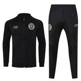 Conjunto Sporting Lisboa 23/24 - Masculino CR7 - Preto - Manto Elegante