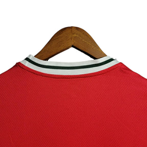 Camisa Seleção País de Gales I (Home) 2022 - Torcedor Masculina - Vermelho - Manto Elegante