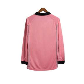 Camisa Manga Longa Retrô Juventus II (Away) 97/98 - Torcedor Masculina - Rosa