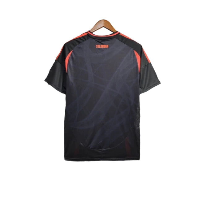 Camisa Seleção da Colômbia II (Away) 24/25 - Torcedor Masculina - Preto