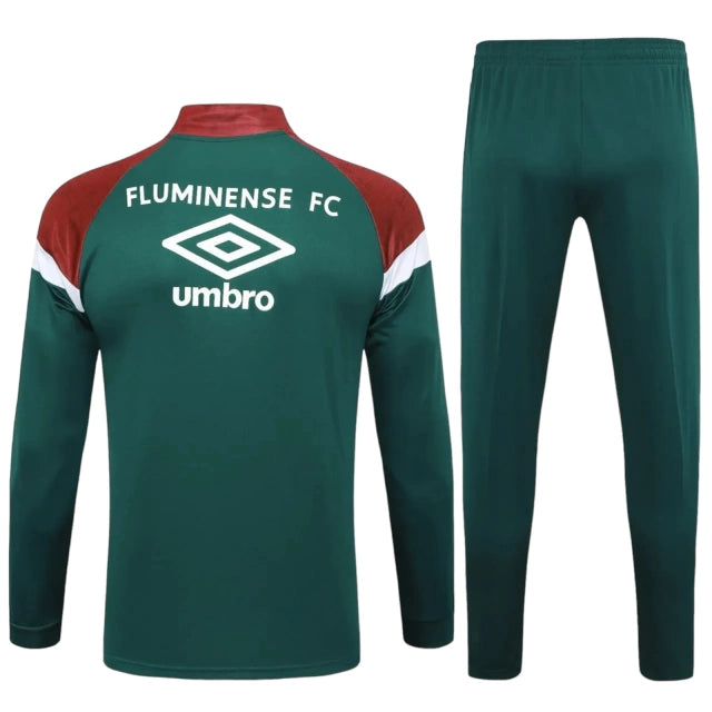 Conjunto Fluminense 23/24 - Masculino - Verde e Vermelho