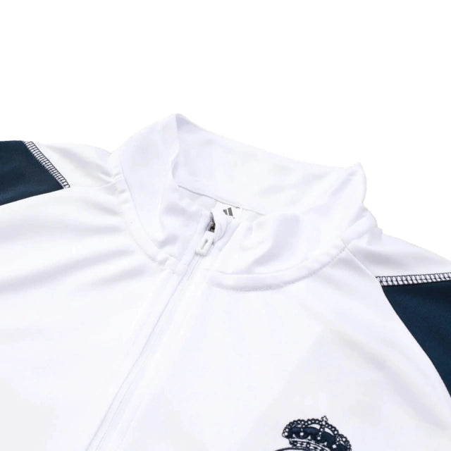 Conjunto Real Madrid 23/24 - Masculino - Branco e Azul