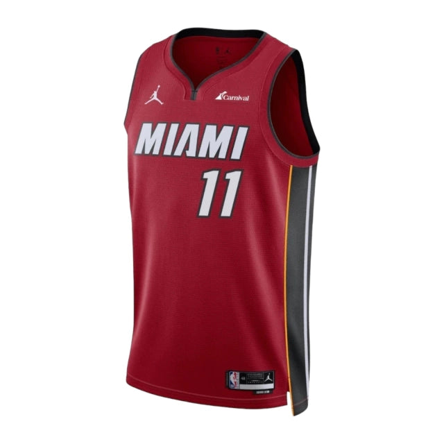 Camiseta Regata Miami Heat 23/24 - Masculina - Vermelho