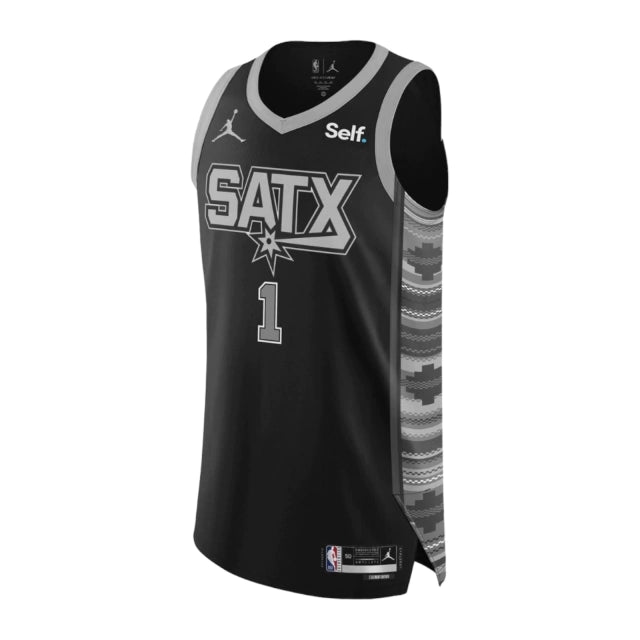 Camiseta Regata San Antonio Spurs 23/24 - Masculina - Preto