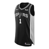 Camiseta Regata San Antonio Spurs 23/24 - Masculina - Preto e Branco