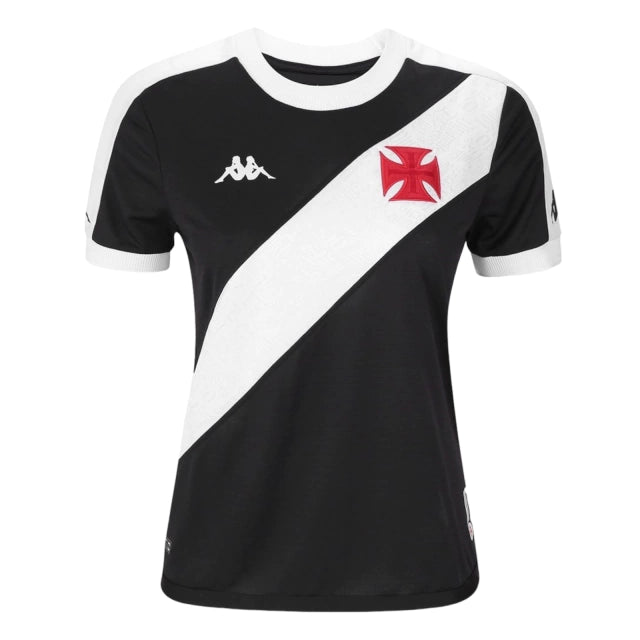 Camisa Vasco I 24/25 - Torcedor Feminina - Preto