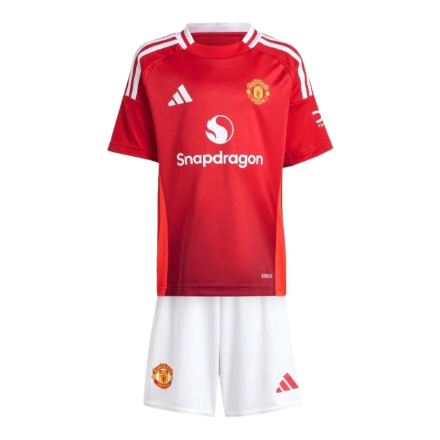 Pronta-Entrega - Conjunto Infantil Manchester United Home 2024