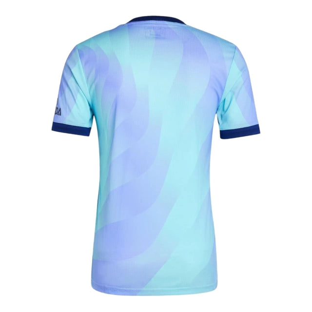 Camisa Arsenal III (Third) 24/25 - Torcedor Masculina - Azul e Lilás