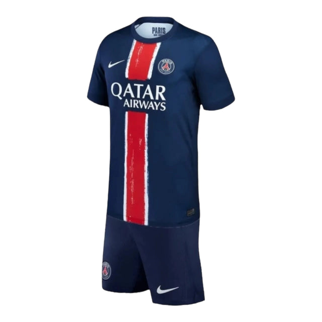 Pronta-Entrega - Conjunto Infantil PSG Home 2024