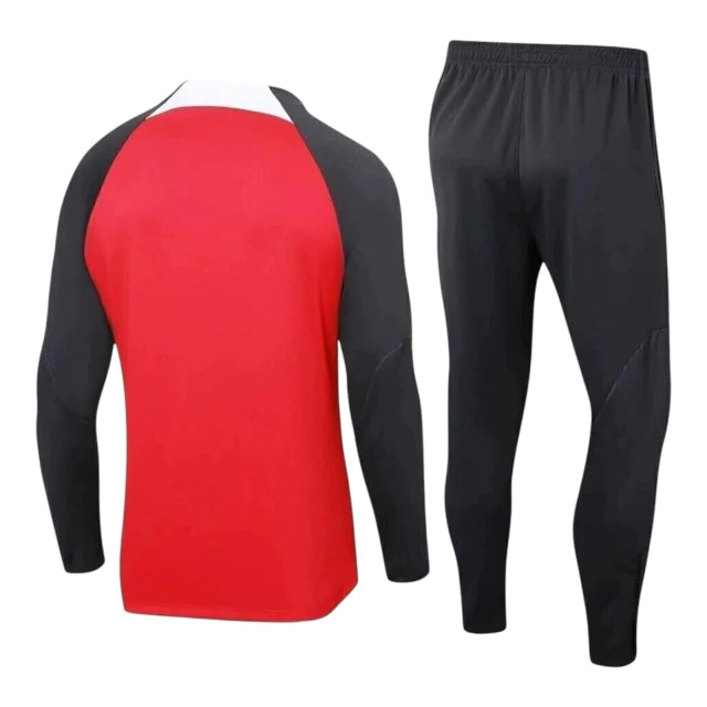 Conjunto Liverpool 2024 - Vermelho e Cinza
