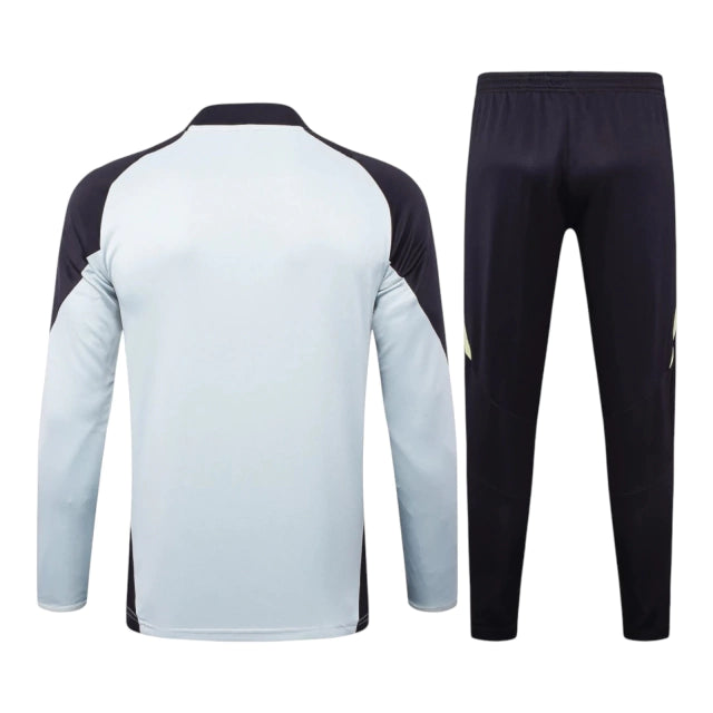 Conjunto Juventus 2025 - Cinza e Preto